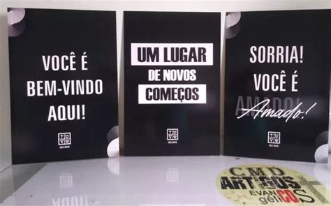 Kit Placas De Boas Vindas Para Igreja Culto Personalizado