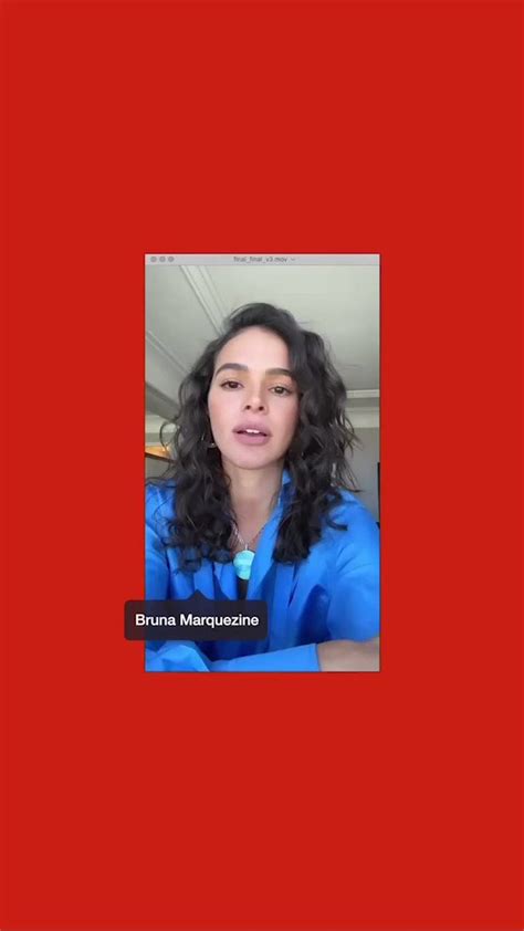 Bruna Marquezine Access On Twitter Bruna Marquezine Said In A Recent