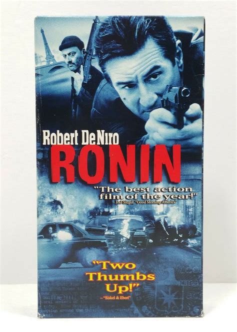 Ronin Vhs Robert De Niro Jean Reno Tested Works Ebay Robert