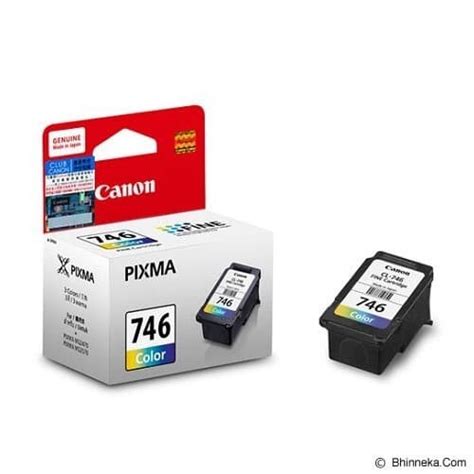 Jual TINTA CANON CARTRIDGE CL 746 COLOR ORIGINAL Jakarta Pusat