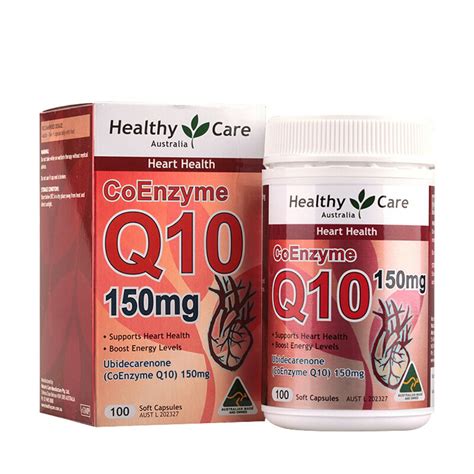 Thuốc Bổ Tim Healthy Care Coenzyme Q10 150mg 100 Viên