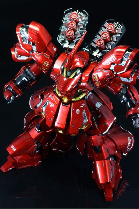 Gundam Guy Mg Sazabi Ver Ka Metallic Color Painted Build