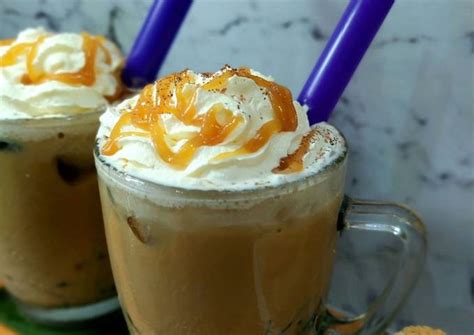 Resep Salted Caramel Latte With Grass Jelly Oleh Susi Darmawan Ig