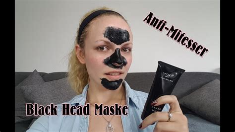 Black Head Maske / Anti- Mitesser / Test & Review / Schwarze Maske ...