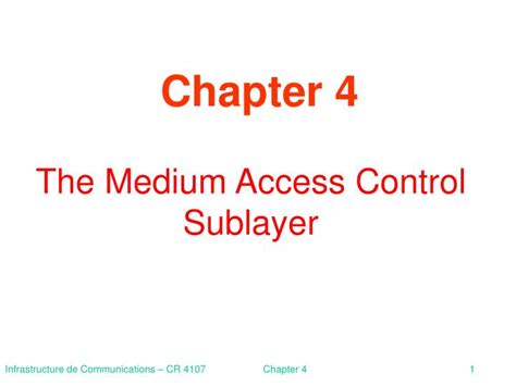 Ppt The Medium Access Control Sublayer Powerpoint Presentation Free