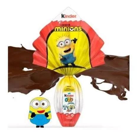 Ovo De P Scoa Kinder Ovo Minions G Lan Amento Parcelamento