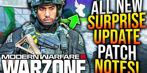 Whosimmortal Warzone All New Surprise Update Patch Notes New Weapon