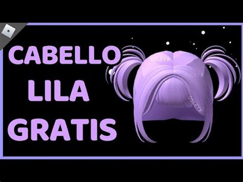 Cabello Corto Lila Gratis En Roblox Roblox Free Item Gratis