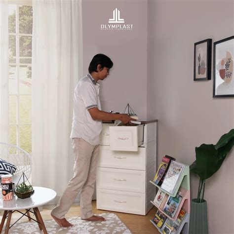 Odc C Laci Penyimpanan Plastik Klasik Susun Drawer Cabinet