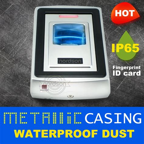 Waterproof Dust IP65 Wiegand Metal ID Card Standalone Biometric