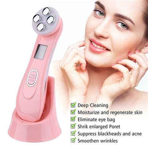 Szw Facial Mesotherapy Electroporation Radio Frequency Led Photon Face Lifting Tighten Wrinkle