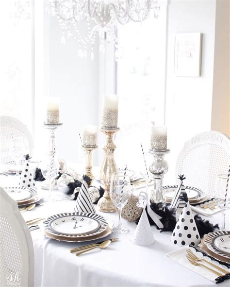 New Year S Eve Table Decoration Ideas For A Sparkling Start To