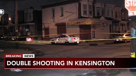 Double Shooting In Kensington Leaves 2 Critically Injured 6abc