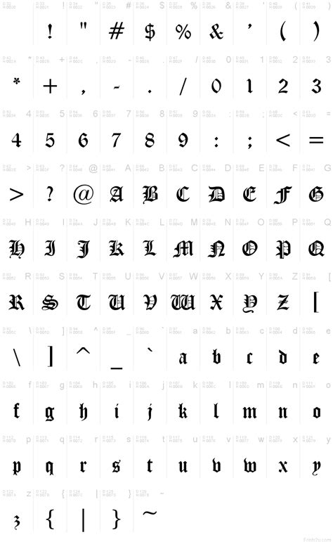 Manuscript font