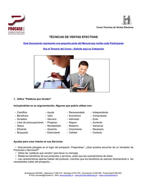 Eln 806 técnicas de ventas efectivas PDF