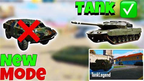 Wow🤩 New Update 25 Really Amazing 🥰 New Tank Mode Pubg Mobile