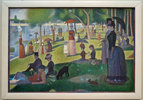 Niedzielne Popo Udnie Na Wyspie La Grande Jatte Analiza Obrazu