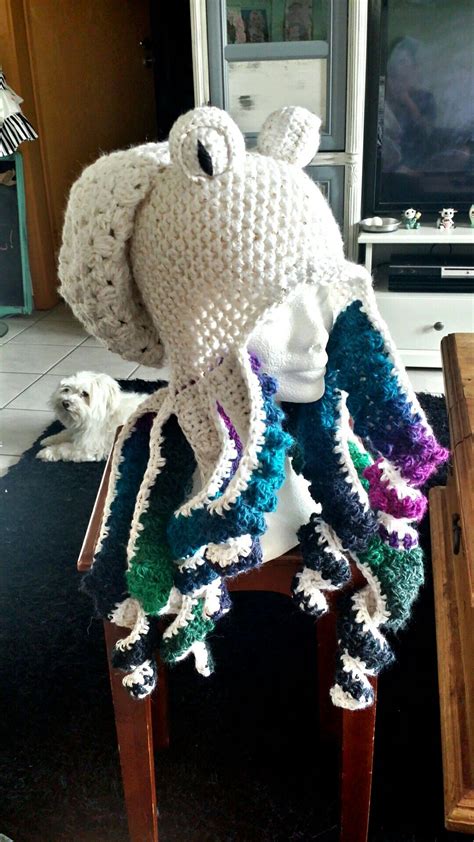 Crochet Octopus Hat Pattern Is Sold In My Etsy Shop Thetwistedhatter