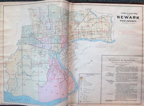 Atlas of the City of Newark, New Jersey, from Official Records, Private