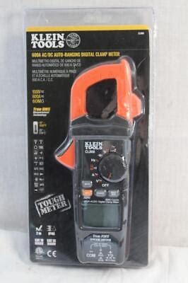 Klein Tools Cl Ac Dc True Rms Auto Ranging Digital Clamp