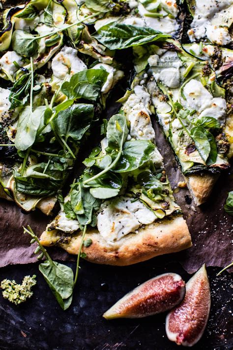 Garden Greens Goddess Pizza Hbharvest Homemade