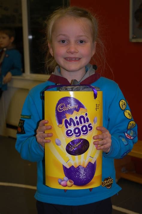 Easter Egg Chocolate Roll 38th Rossendale Open Scout Group