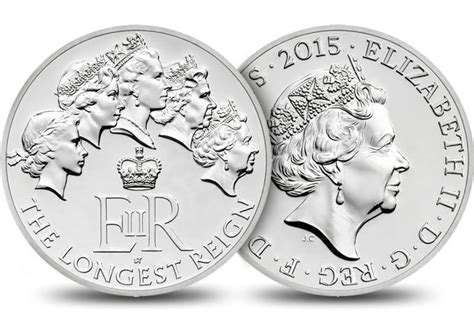 The Queen Royal Mint Releases Coin To Celebrate The Queens Longest Reign