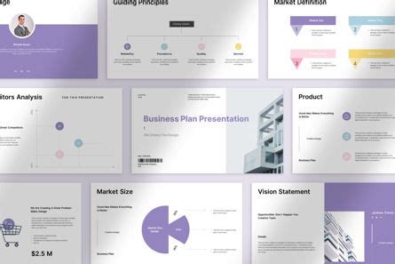 Business Plan Presentation Template Oleh Sparkpro Di Poweredtemplate