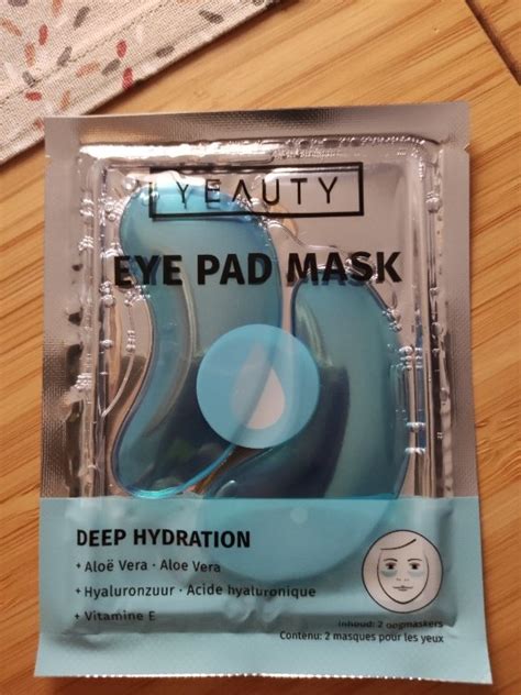 Yeauty Deep Hydration Eye Pad Mask INCI Beauty