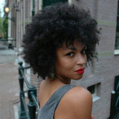 Becus 8” Afro Wigs For Black Women Short Kinky Curly 100 Human Hair