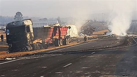 Motorists Warned To Avoid N3 Highway In Durban Following Protest Trucks Set Alight Sabc News