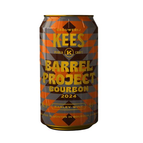 Kees Barrel Project 2024 Bourbon 33cl 10 9 Hellobier Webshop