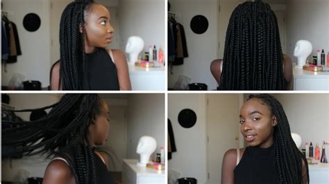 Individual Crochet Box Braids No Cornrows Hair Tutorial Youtube