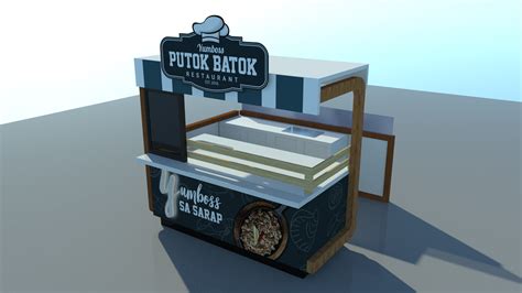 Kiosk 3D design | Behance