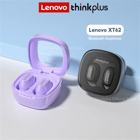 หูฟังบลูทูธไร้สาย Lenovo Xt62 Tws พร้อมไมโครโฟน คุณภาพดี Shopee Thailand