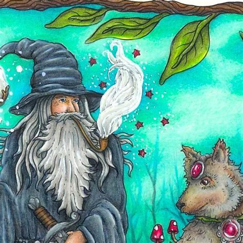 Gandalf the Wizard Coloring Page