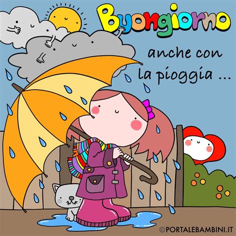 Buongiorno Con La Pioggia Portalebambini It