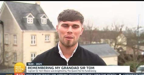 Captain Tom Moore S Grandson Tells Gmb He Wants Statue Of Grandfather Birmingham Live