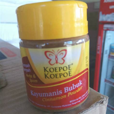 Jual Kayu Manis Bubuk Merk Koepoe Koepoe Kemasan Ori Gr Murah