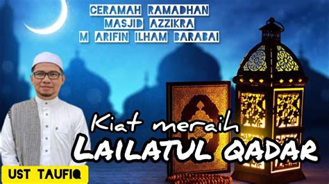 Kurma Kuliah Subuh Ramadhan H Bersama Ustadz Taufiqurrahman