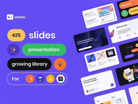 Best Figma Presentation Templates Free Paid Just Free Slide