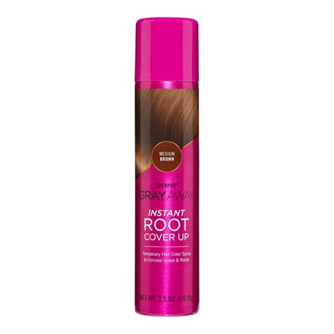 Everpro Gray Away Instant Root Touch Up Medium Brown 2 5 Oz