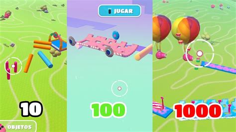 MAPAS De 10 VS 100 VS 1000 De PRESUPUESTO En FALL GUYS CREATIVO Fall