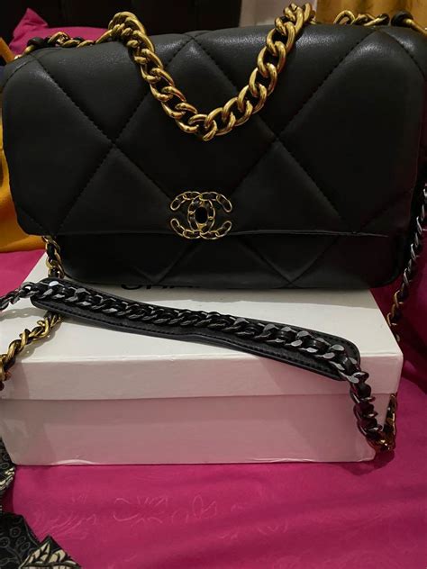 Tas Chanel Hitam Rantai Koleksi Gambar