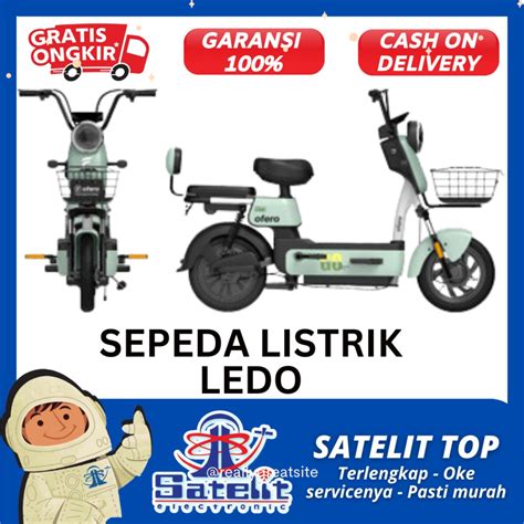 SEPEDA MOTOR LISTRIK OFERO LEDO LISTRIK 500 WATT Satelit Electronic