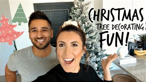 Christmas Tree Decorating Vlogmas Day 2 Youtube