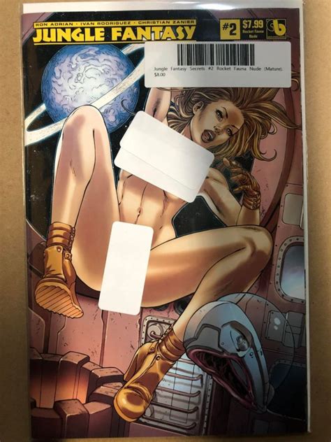 Jungle Fantasy Secrets Rocket Fauna Nude Variant Comic