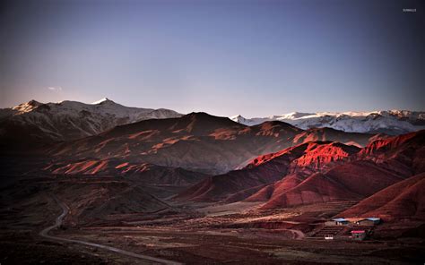 Village In The Alamut Mountains Iran Wallpaper World Wallpapers