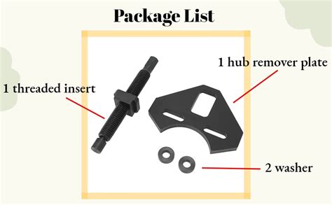 Wheel Hub Removal Tool 40100 Carbon Steel Wheel Hub Remover High