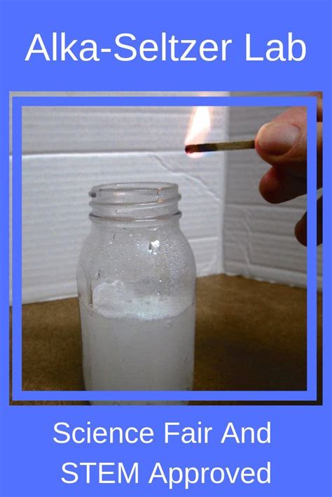 Alka Seltzer Chemical Reaction Science Experiment Matter And Its